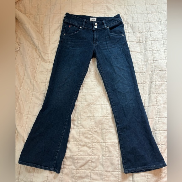 Hudson Collin Mid-Rise Cropped Bootcut Jeans size 27 - Picture 2 of 7